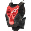 Alpinestar Krunýř - ALPINESTARS Bionic Plus Protection Vest - černá/červená Velikost: XS/S