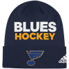 Adidas Pánská Zimní Čepice St. Louis Blues Locker Room 2017