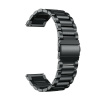 Pirrix Řemínek k hodinkám / šířka 20mm / nerezová ocel / černý / 2302077