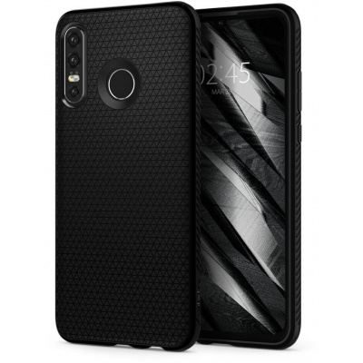 Kryt na mobil Spigen Liquid Air Black Huawei P30 Lite/P30 Lite NEW EDITION (L39CS25738)