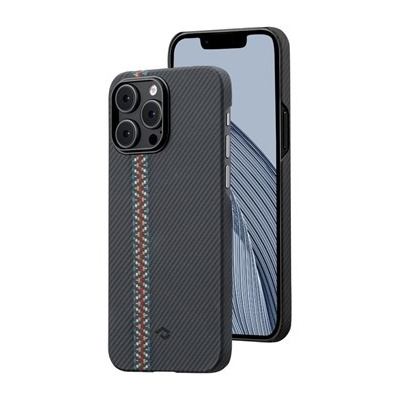 Pouzdro Pitaka Fusion Weaving MagEZ Case 3 Rhapsody iPhone 14 Pro Max (FR1401PM)