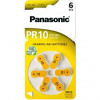 Panasonic baterie do naslouchadel 6ks PR10(230)/6LB