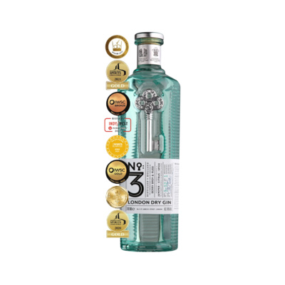 No.3 London Dry Gin 46% 0,7l (holá láhev)