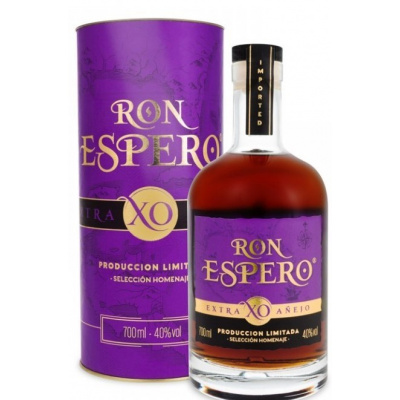 Espero Extra Anejo XO 0,7l 40% (tuba) Albert Michler Distillery , Espero Dominikánská republika 40% 6 - 18 let Jantarová 1371