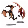 Figurka World of Warcraft - Red Highland & Black Proto-Drake 0787926166941