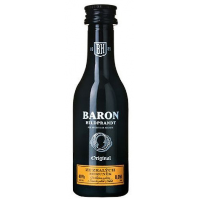 Baron Hildprandt Ze zralých Meruněk 40% 0,05 l (holá láhev)