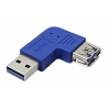 InLine Redukce USB3.0 A(M) - USB3.0 A(F) lomená vlevo (35300M) - 12.42.2209