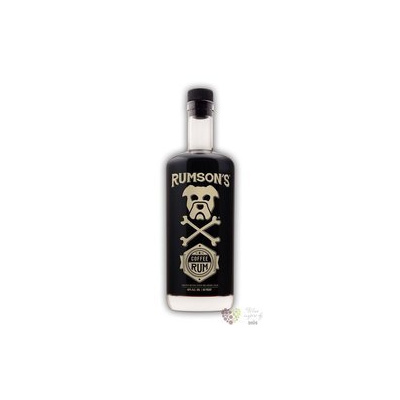 Rumson´s „ Coffee ” flavored lightly aged caribbean rum 40% vol. 0.75 l