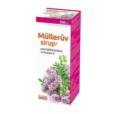Müllerův sirup s mateřídouškou a vitaminem C 320 g