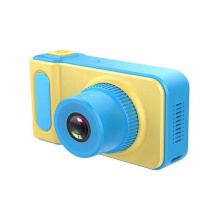 Dětský mini fotoaparát s kamerou na SD kartu - více barev - Dětský mini fotoaparát s kamerou na SD kartu - modrá