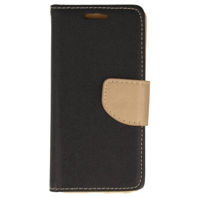 Pouzdro Fancy book Xiaomi Redmi 10C black gold