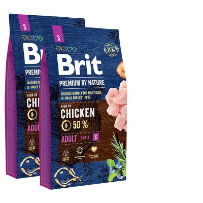 Brit Premium by Nature Adult S 2 x 8kg