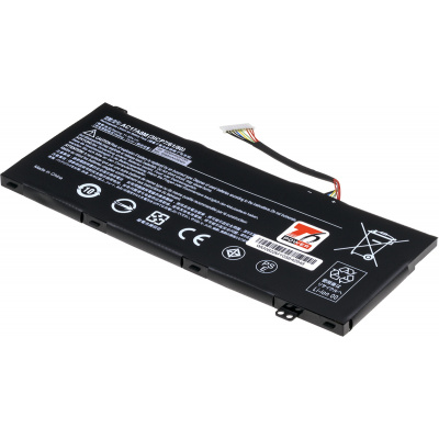 Baterie T6 Power pro Acer Aspire 5 A515-53, Li-Poly, 11,55 V, 4500 mAh (51 Wh), černá