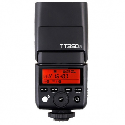 Godox Externí speedlite blesk Godox TT350N pro Nikon , TTL , HSS