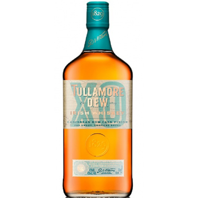 Tullamore D.E.W. XO Caribbean Rum Cask Finish 43% 0,7l (holá láhev)
