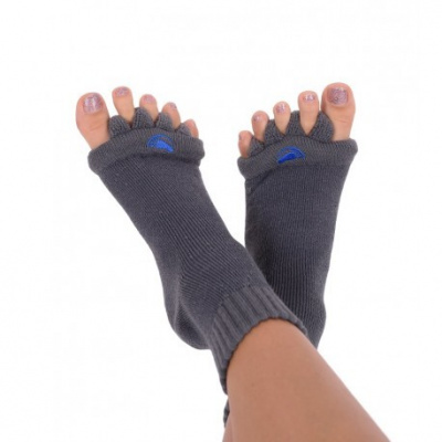 Happy Feet HF08 Adjustační ponožky Charcoal M (vel. 39-42)