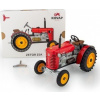 Traktor Zetor 25A červený na klíček kov 15cm 1:25 v krabičce Kovap