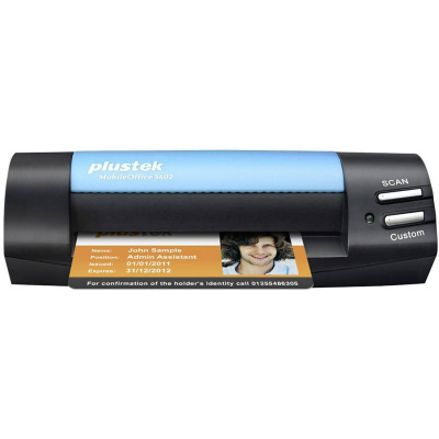 Plustek MobileOffice S602 skener dokumentů A6 1200 x 1200 dpi USB 2.0