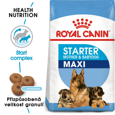 ROYAL CANIN Maxi Starter Mother&Babydog 15kg + PŘEKVAPENÍ ZDARMA!!