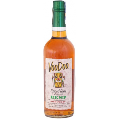 VooDoo Spiced Hemp Rum 46% 0,7l (holá láhev)