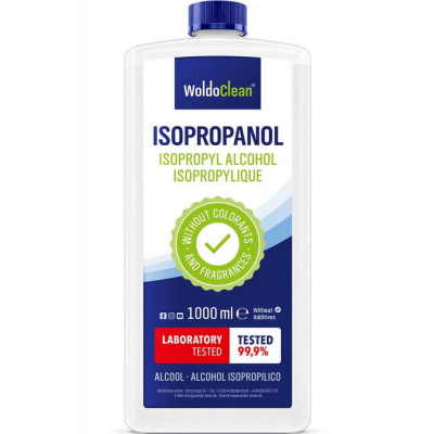 WoldoClean® Isopropanol 99,9% IPA 2, 1000 ml - OnlineMedical