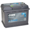 EXIDE AKUMULÁTOR EXIDE PREMIUM CARBON 12V 64AH 640A 242X175X190 (AUTOBATERIE) EA640