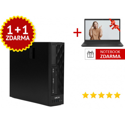 Hyrican Pro Slim PC 240 GB SSD, Intel Core i5-7500 3.40 GHz, 8 GB, nVIDIA Quadro K420 2GB, DVD-RW, Windows 10 Professional