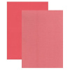 Ursus Barevný papír perleťová texturovaná čtvrtka tmavě růžová