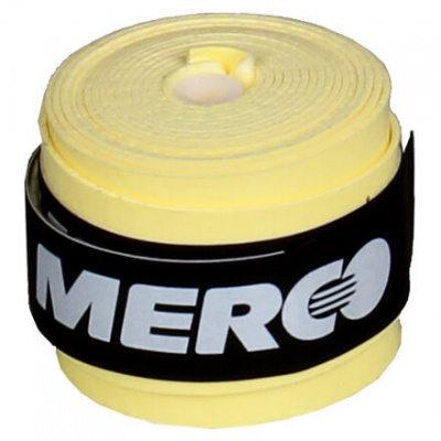 Merco Team overgrip omotávka tl. 0,5 mm žlutá balení 1 ks