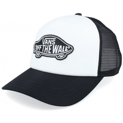 Vans Classic Patch Curved Bill Trucker Black/White one size