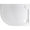 Gelco RIVA sprchová vanička z litého mramoru, čtvrtkruh 120x90cm, pravá GR12090R RIVA 120×90 GR12090R