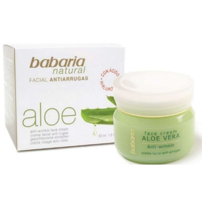 Babaria pleťový krém proti vráskám s aloe vera 50ml