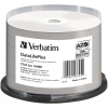 Média VERBATIM CD-R DataLifePlus 700MB, 52x, white printable, spindle 50 ks (43745)