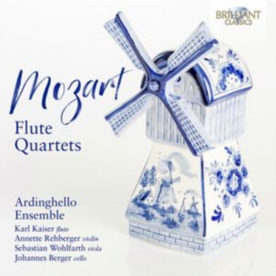 BRILLIANT CLASSICS ARDINGHELLO ENSEMBLE / KARL KAISER / ANNETTE REHBERGER / SEBASTIAN WOHLFARTH / JOHANNES BERGER - Mozart: Flute Quartets (CD)