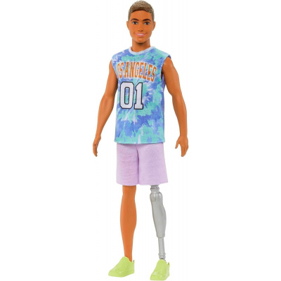 Mattel Barbie Model panenka Ken Fashionistas Panenka s protézou ve sportovním oděvu HJT11