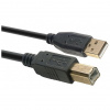 Stagg NCC1,5UAUB, kabel USB 2.0, USB A/USB B, 1,5m