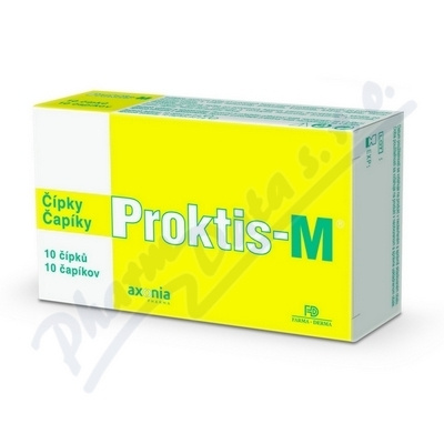 Farma Derma proktis-m rektální čípky 10 x 2 g