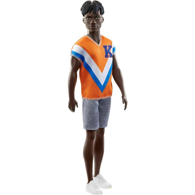 Mattel Barbie Model panenka Ken Fashionistas se sportovní košilí HPF79
