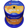 Média VERBATIM DVD-R AZO 4,7GB, 16x, spindle 100 ks (43549)