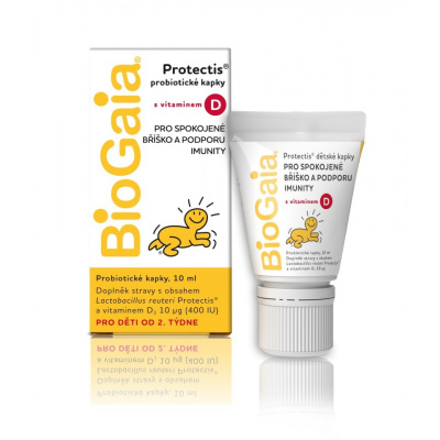 BioGaia Protectis s vitamínem D tablet pomerančová příchuť 10 ml