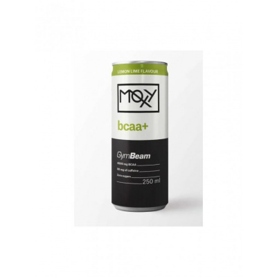 GymBeam Moxy bcaa+ Energy Drink 250 ml - Lemon/lime