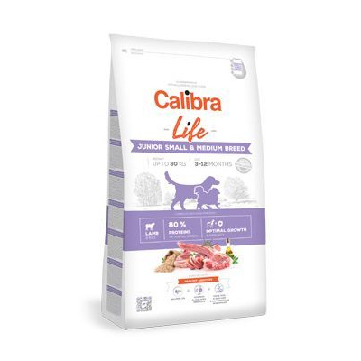 Calibra Dog Life Junior Small&Medium Breed Lamb 2,5kg