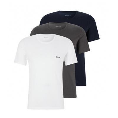 Hugo Boss 3 PACK - pánské triko BOSS Regular Fit 50475284-961 S