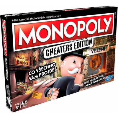 HASBRO HRA Monopoly Cheaters edition CZ *SPOLEČENSKÉ HRY*