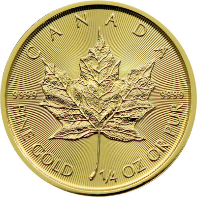 Royal Royal Canadian Mint Maple Leaf Zlatá mince 1/4 oz