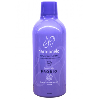 Harmonelo LLC Harmonelo Probio 500 ml - hladké zažívání po celý den posiluje imunitu, obsahuje jedinečnou kombinaci 12 probiotických kmenů