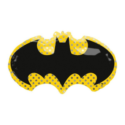 Amscan Foliový balonek Batman Bat-signal, 76 cm x 43 cm /BP