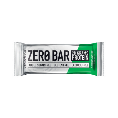 BioTech USA Zero Bar 50g Příchuť: čokoláda / lískový oříšek