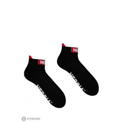 NEBBIA SMASH IT kotníkové ponožky, černá (43-46)