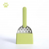 Lopatka na stelivo - údržba kočičí toalety ( s boxem na uložení) Barva: Zeleno šedá